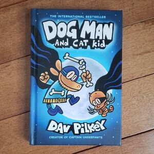 Dog Man and Cat Kid Hardcover Book